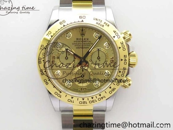 116508 SA4130 YG Case Best SS Bracelet YG Noob SS Dial Crystal 904L Daytona YG 1:1 Edition and 0109